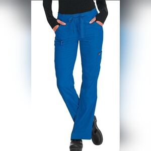 koi Blue Straight Leg Scrub Pants